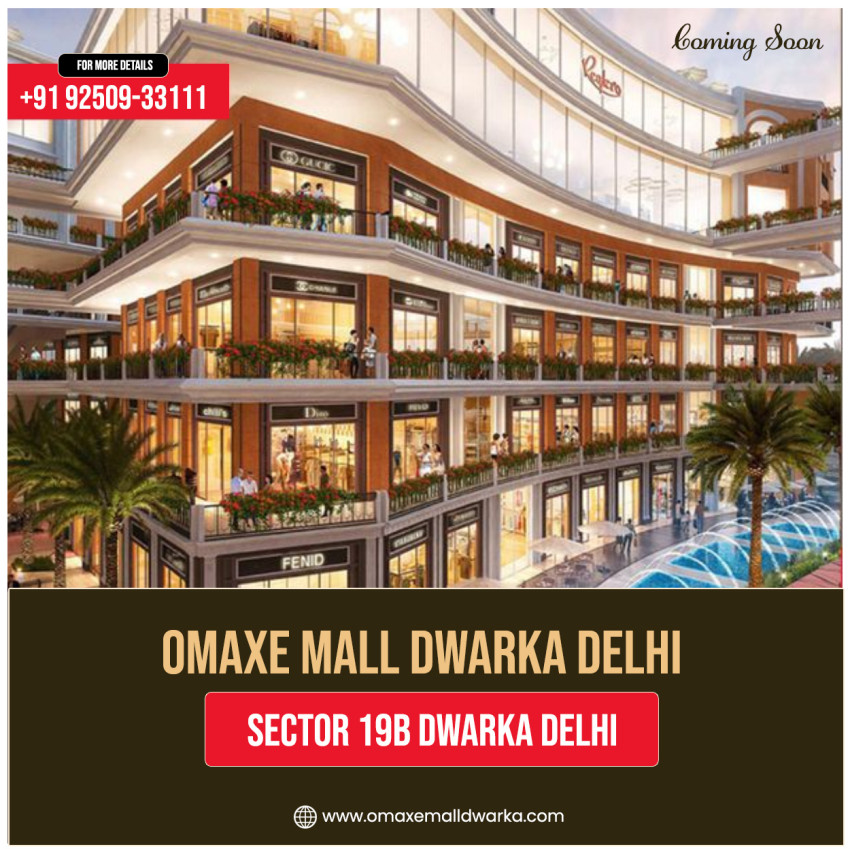 OMAXE  MALL DWARKA 19B DELHI: A FUTURISTIC OASIS FOR SPORTS AND RETAIL ENTHUSIASTS