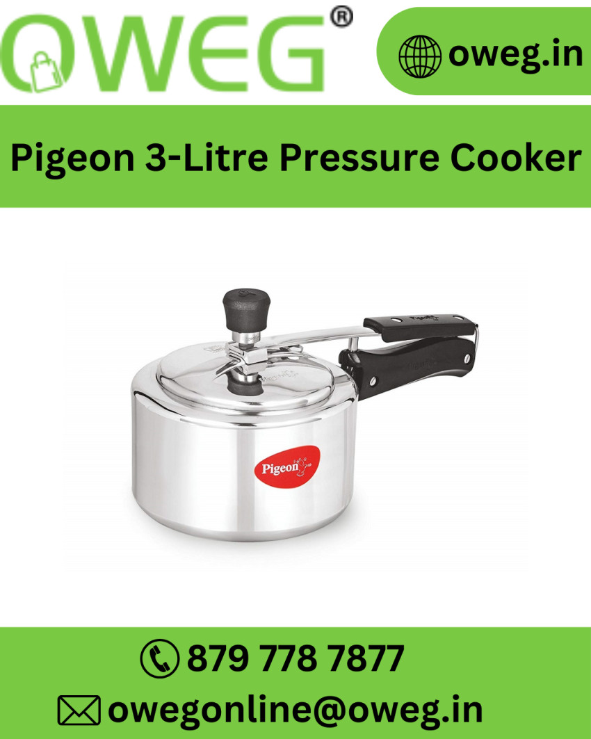 Efficient Cooking Simplified: Pigeon Pressure Cooker 3 Litre