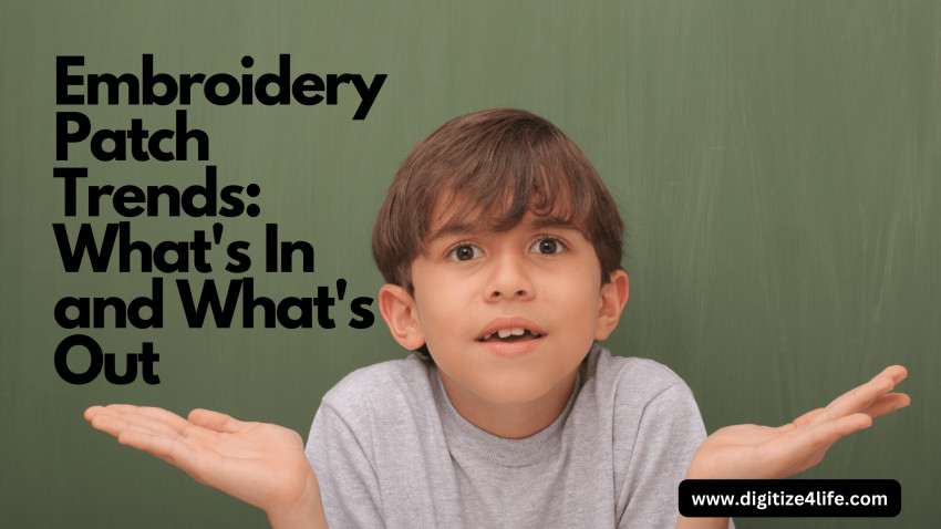 Embroidery Patch Trends: What’s In and What’s Out