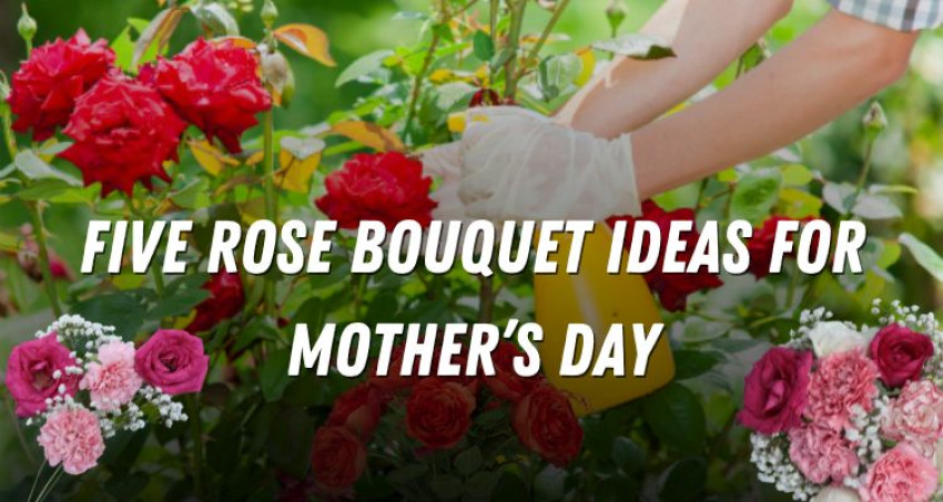 Five Rose Bouquet Ideas for Mother’s Day