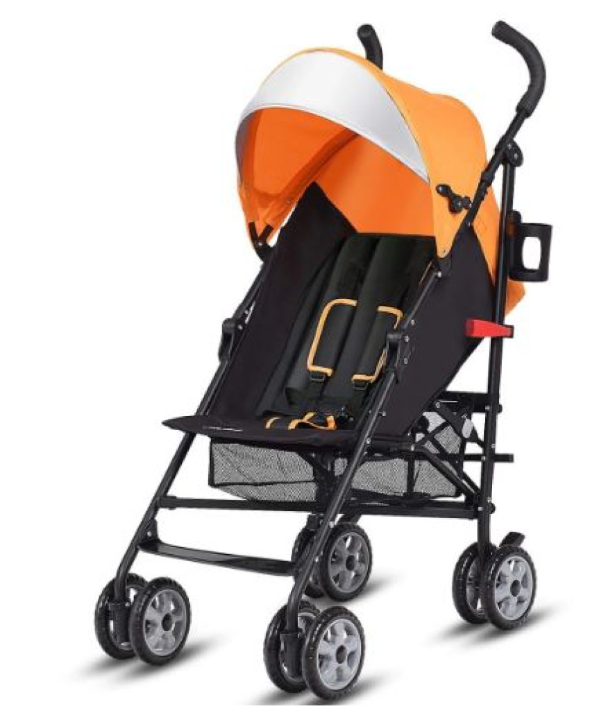 Get the compact and foldable stroller with lockable wheels