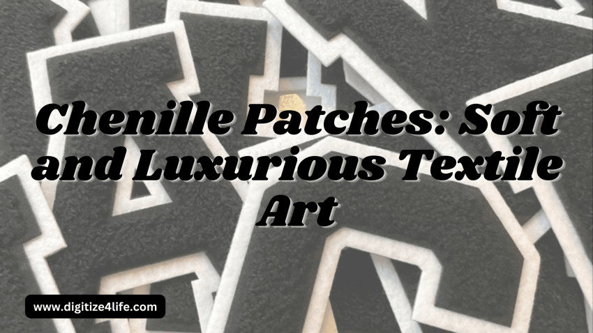 Chenille Patches: Soft and Luxurious Textile Art