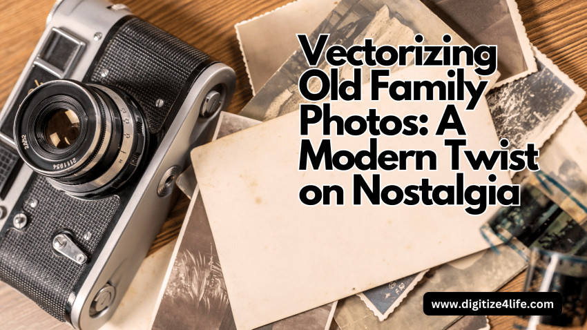 Vectorizing Old Family Photos: A Modern Twist on Nostalgia