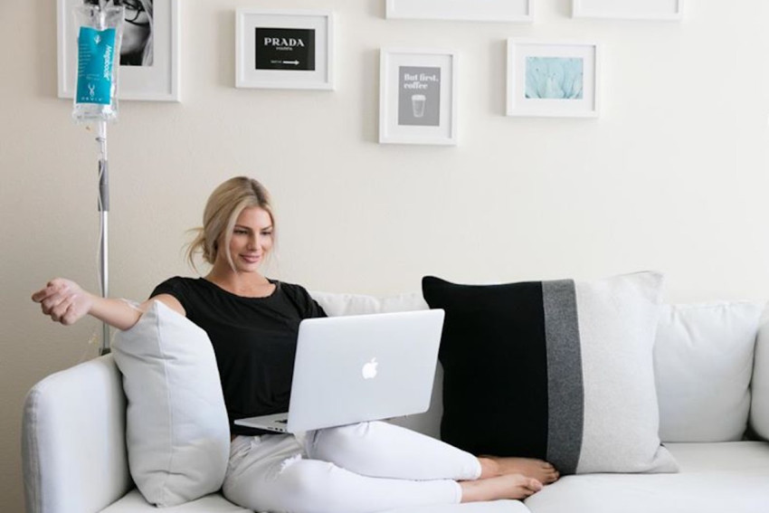 Can the duration vary based on the type of IV therapy?