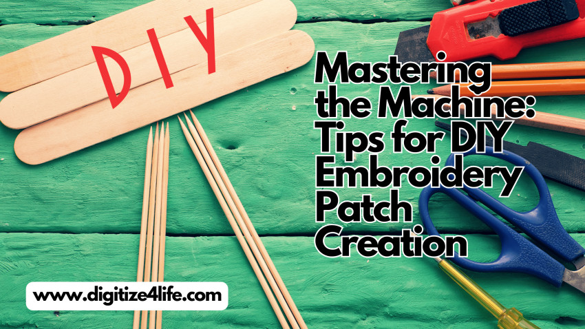 Mastering the Machine: Tips For DIY Embroidery Patch Creation