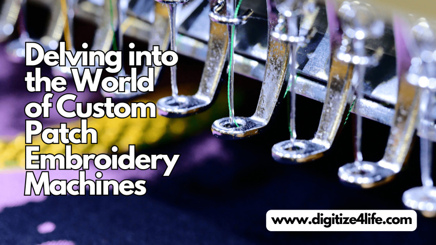 Delving into the World of Custom Patch Embroidery Machines