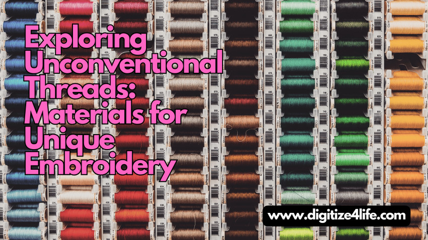 Exploring Unconventional Threads: Materials For Unique Embroidery
