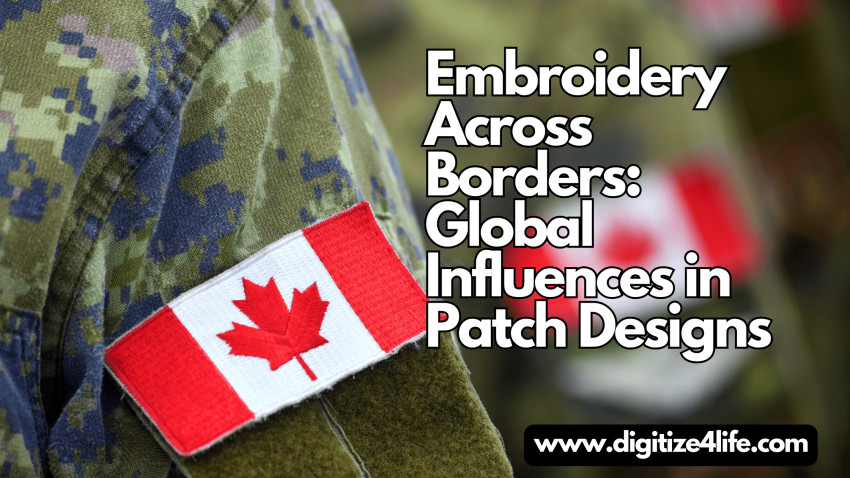 Embroidery Across Borders: Global Influences in Patch Designs