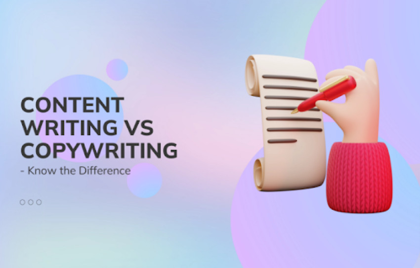Difference Between Copywriting and Content Writing | Liveblack
