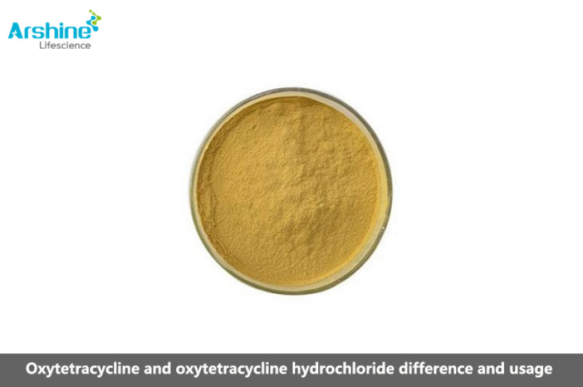 Oxytetracycline and oxytetracycline hydrochloride difference and usage