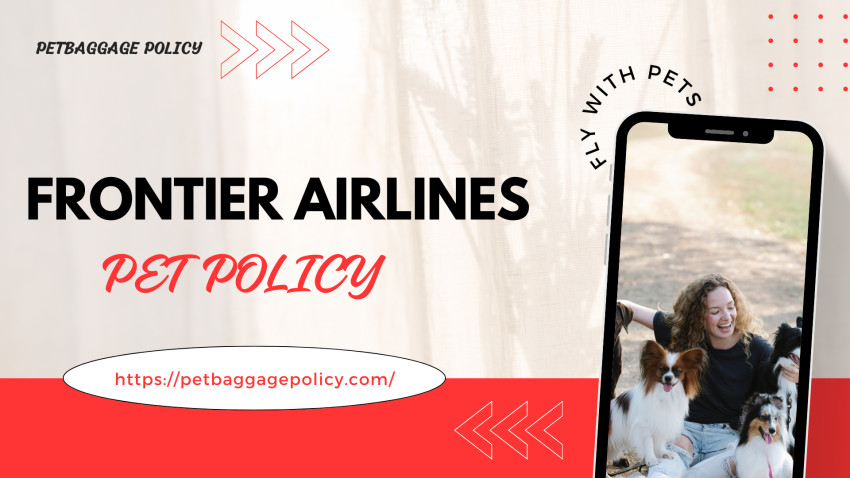 Frontier Pet Policy - Fly with Your Cats and Dogs