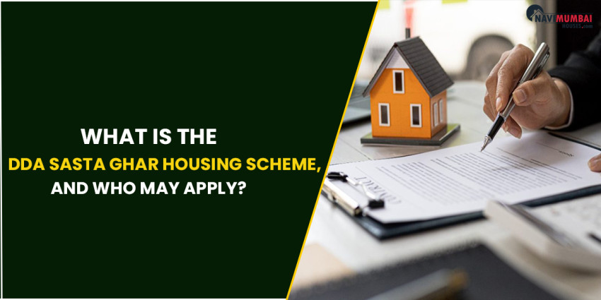 What is the DDA Sasta Ghar Housing Scheme, and who may apply?