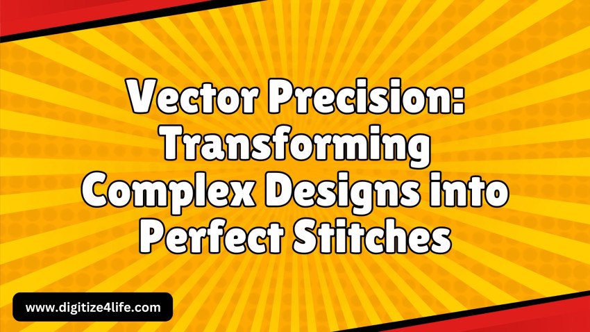 Vector Precision: Transforming Complex Designs into Perfect Stitches