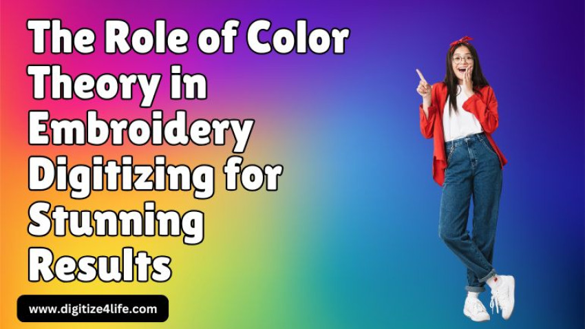 The Role of Color Theory in Embroidery Digitizing For Stunning Results