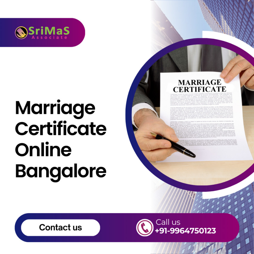 How to Apply for a Marriage Certificate Online in Bangalore with Srimas Associate