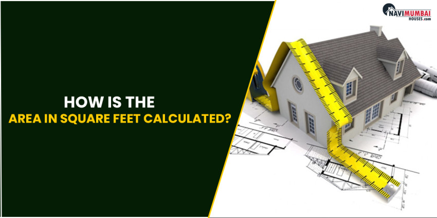 How is the Area in Square Feet Calculated?