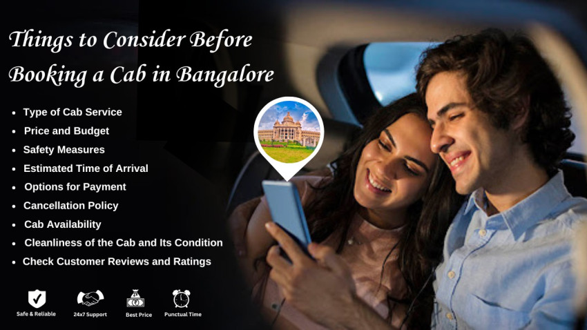 Things to Consider Before Booking a Cab in Bangalore