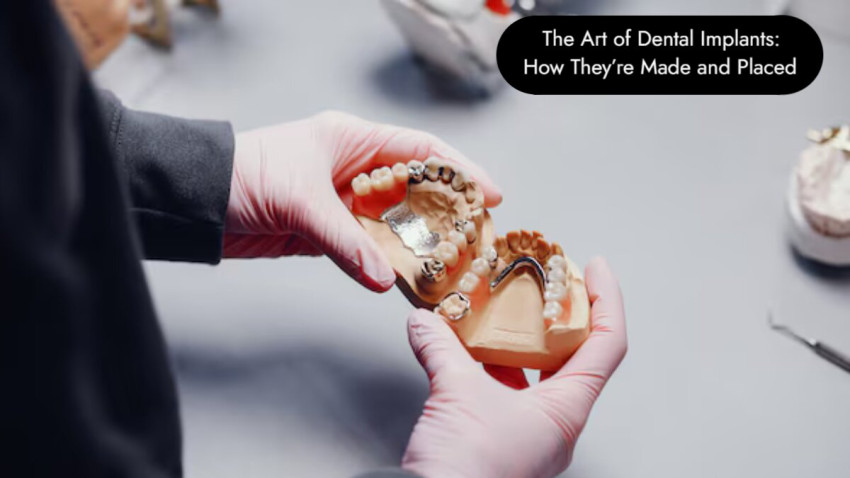 The Art of Dental Implants: How They’re Made and Placed