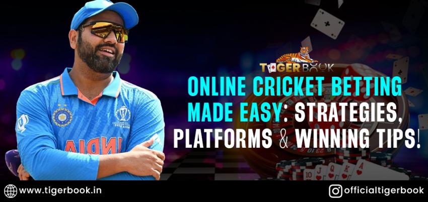 Online Cricket Betting Made Easy: Strategies, Platforms & Winning Tips!