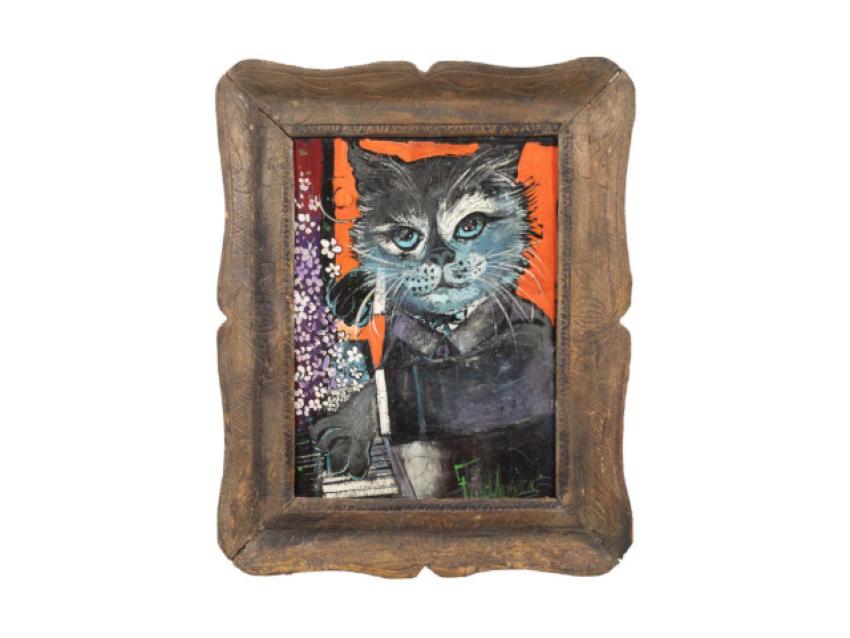 Paintings by Benny Andrews and Krishen Khanna will Headline Ahlers & Ogletree's Feb. 20th Auction