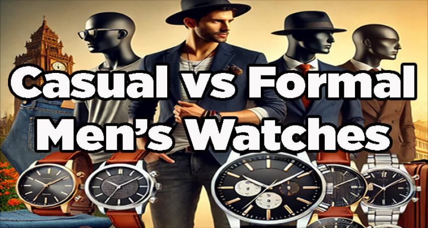 Casual vs Formal Men’s Watches – Which One to Buy?