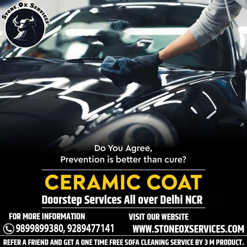 Stone Ox Services-  Doorstep Car Detailing & Car Ceramic Coating Services in Delhi NCR
