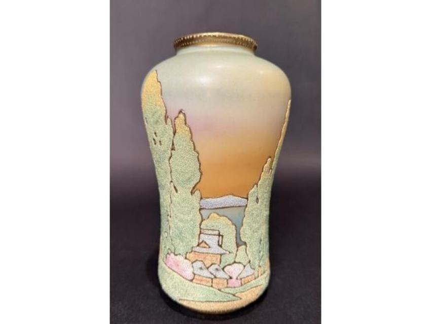 Sterling Associates' April 2 Auction has Art Glass Lampshades, Nippon, Noritake, DeVilbiss Perfumes