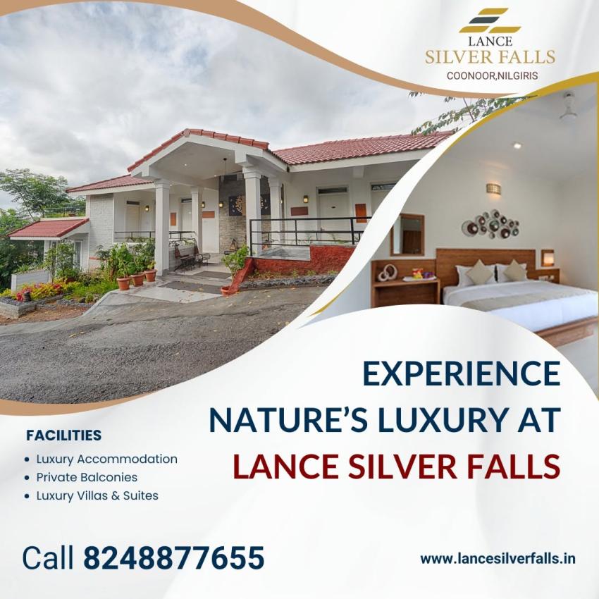 Lance Silver Falls, Your Hidden Haven in Coonoor, Nilgiris: Wake Up to the Clouds