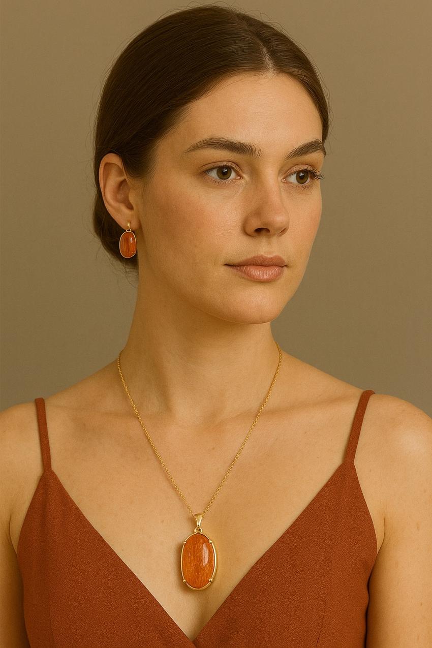 Wear Orange Kyanite Daily to Encourage Kindness, Healing, and Joy