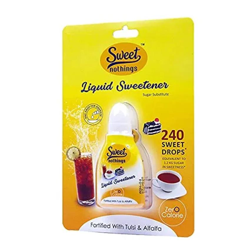 Healthy Sweetening Starts Here: Alfa Omega Sweet Nothings Liquid Sweetener
