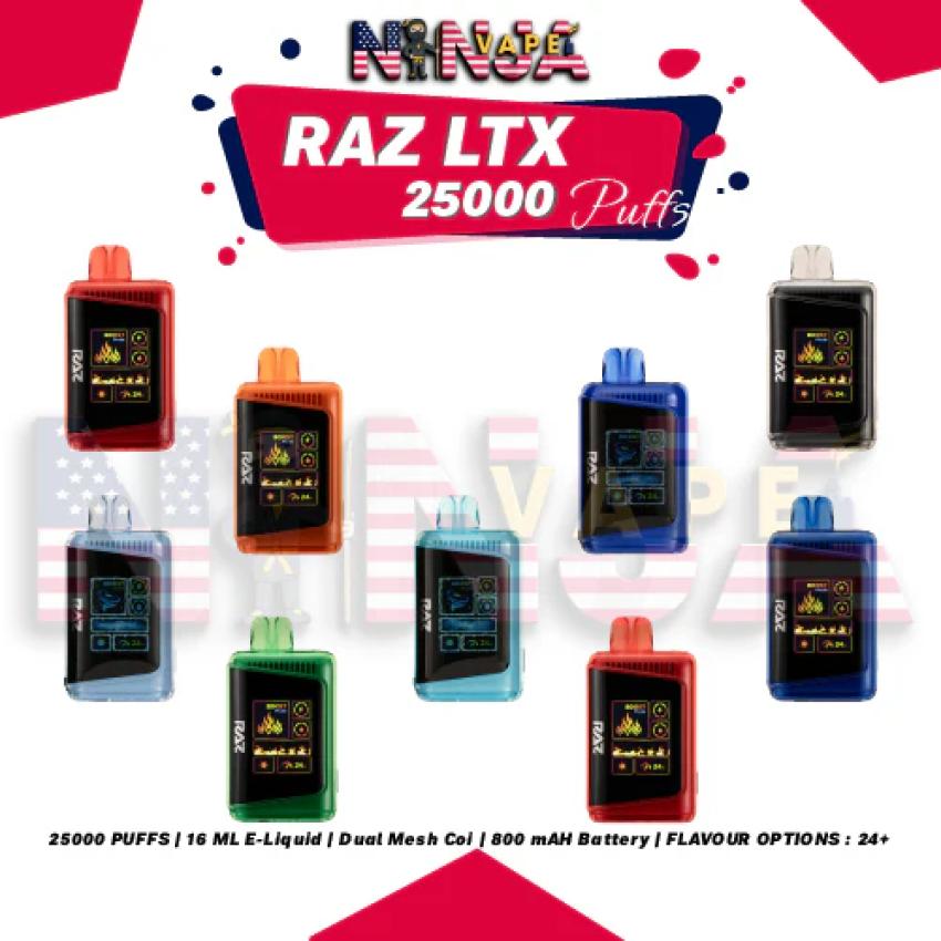 Tech Meets Cloud: Hyde IQ and RAZ LTX 25K Compared for 2025 Vapers