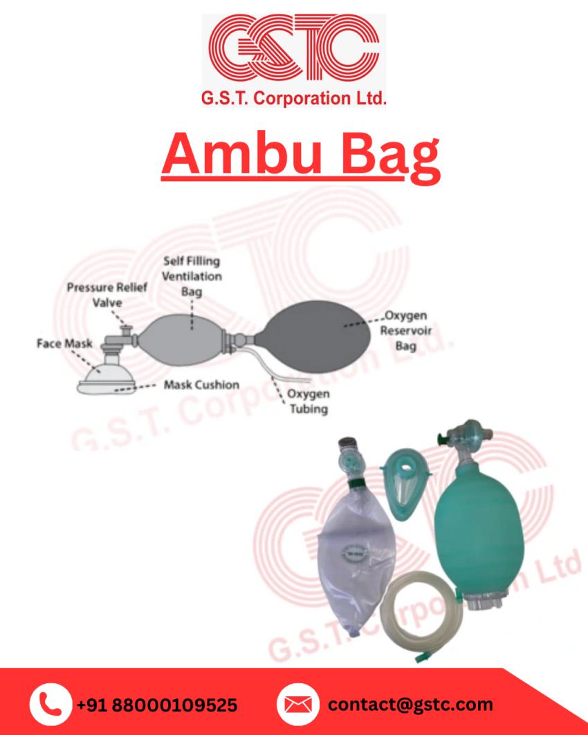 Best Silicone Ambu Bag for Hospitals & Clinics