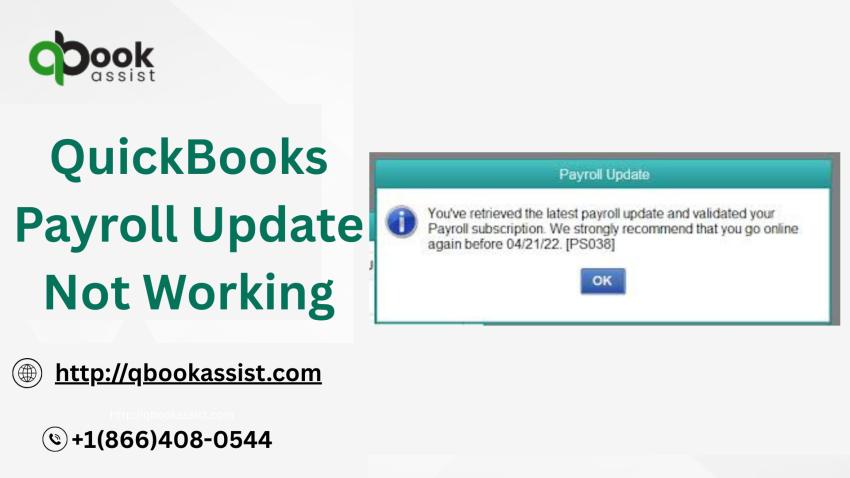 Fix QuickBooks Payroll Update Not Working – Causes & Solutions
