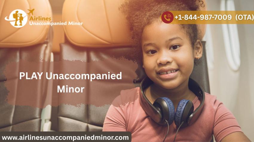 Can children under 18 fly alone on Play Airlines?