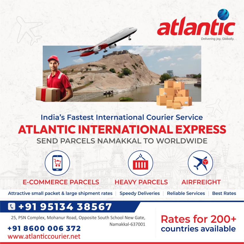 Ship Dry Indian Snacks & Sweets Worldwide via International Courier Service in Namakkal