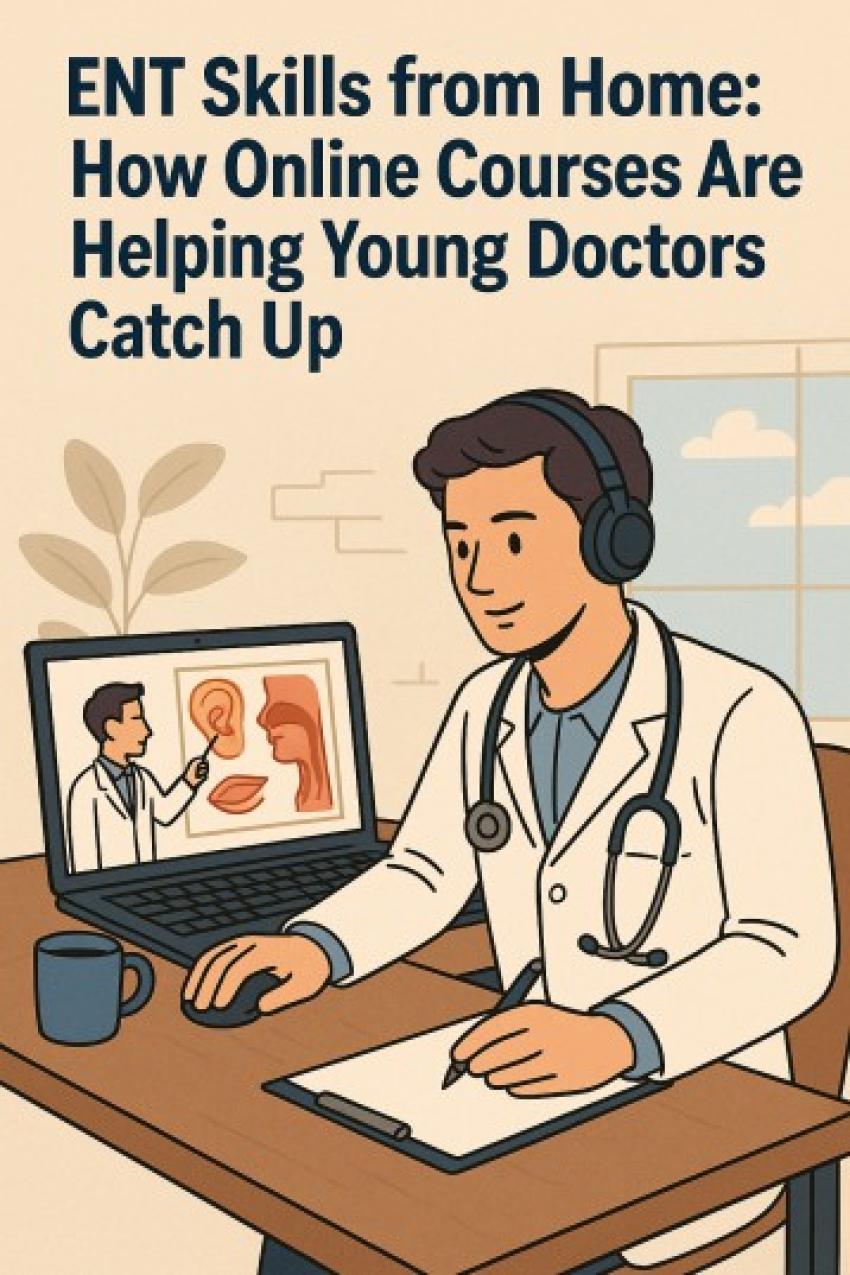 ENT Skills from Home: How Online Courses Are Helping Young Doctors Catch Up