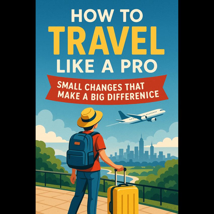 How to Travel Like a Pro: Small Changes That Make a Big Difference