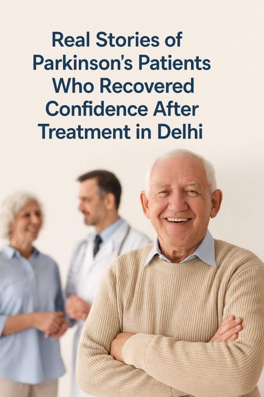 Real Stories of Parkinson’s Patients Who Recovered Confidence After Treatment in Delhi