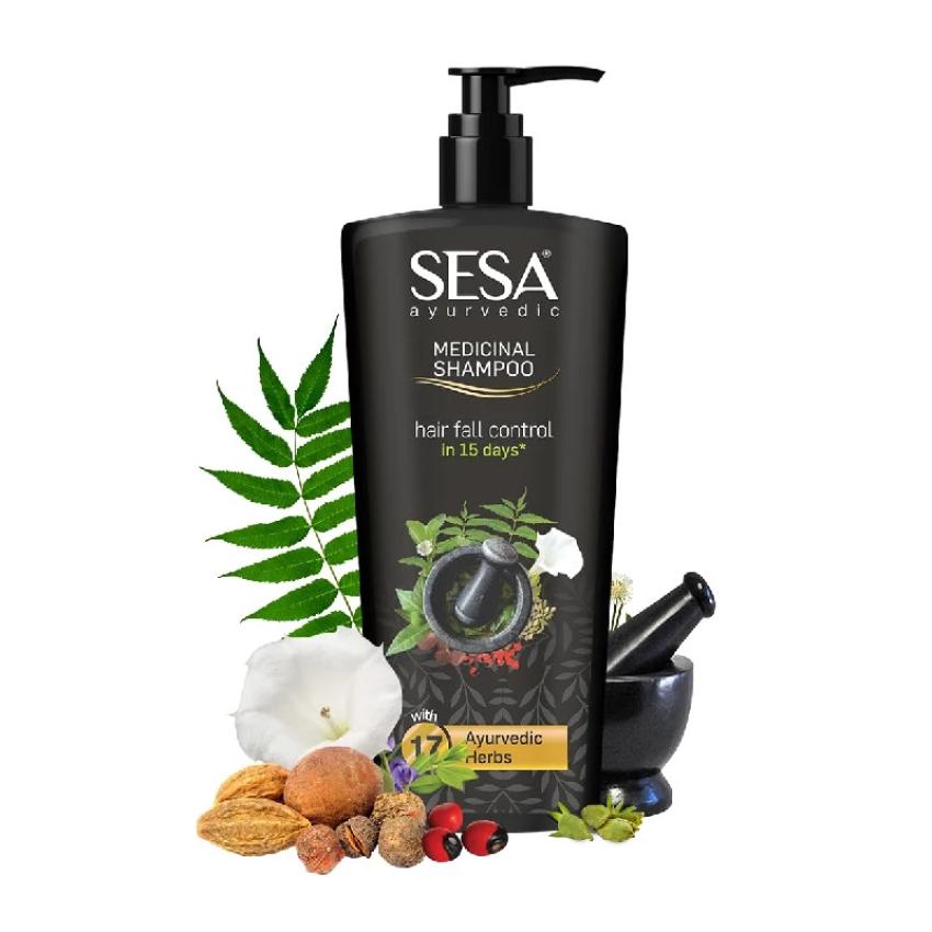 Nourish & Strengthen Hair: Benefits of Sesa Ayurvedic Medicinal Shampoo for Hairfall Control