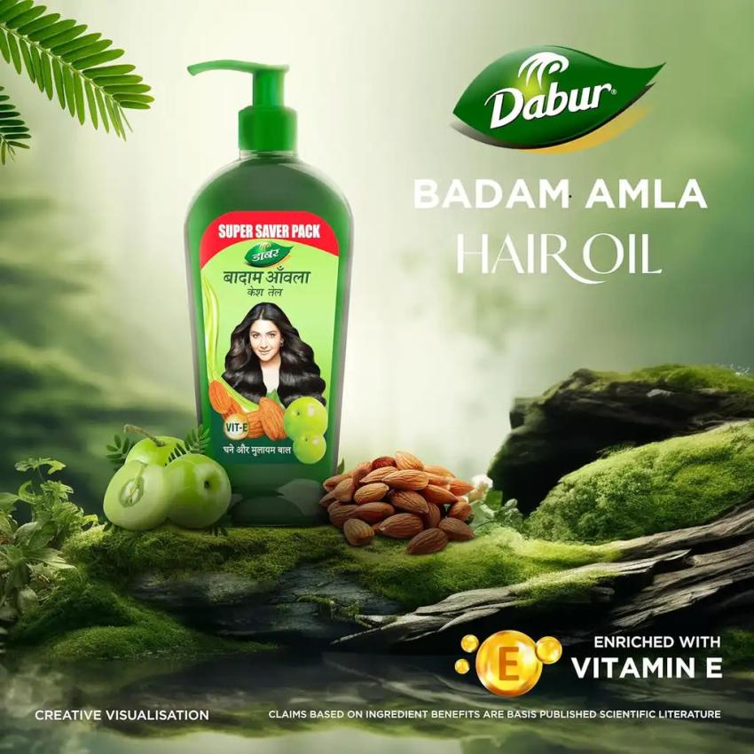 Stronger Roots, Shinier Ends – All Thanks to Dabur Badam Amla Hair Oil