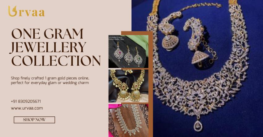 Urvaa – 1 Gram Gold Jewellery Online Collection