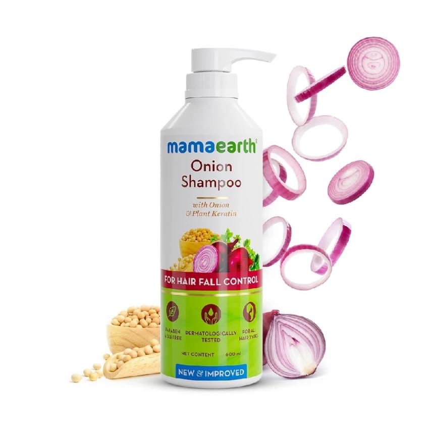 Mamaearth Onion Shampoo for Hair Fall & Growth Control