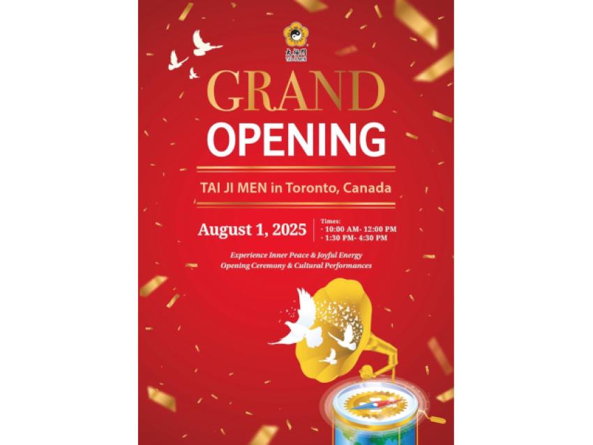 Tai Ji Men Launches Its First Canadian Chapter in Toronto: Ancient Wisdom for Modern Wellness