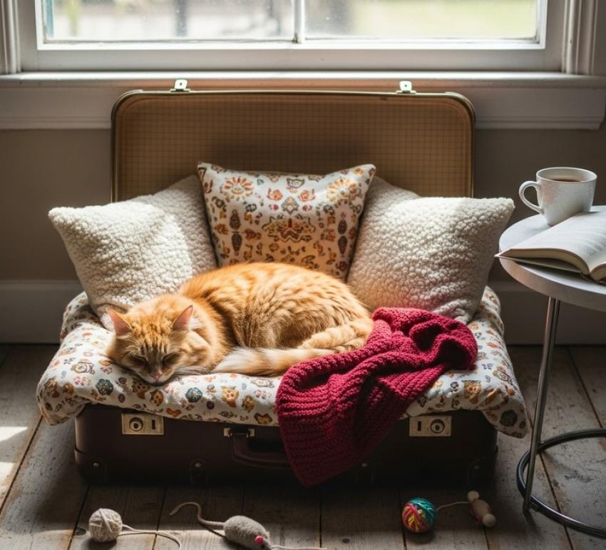How to Make a Cat Bed | DIY Idea