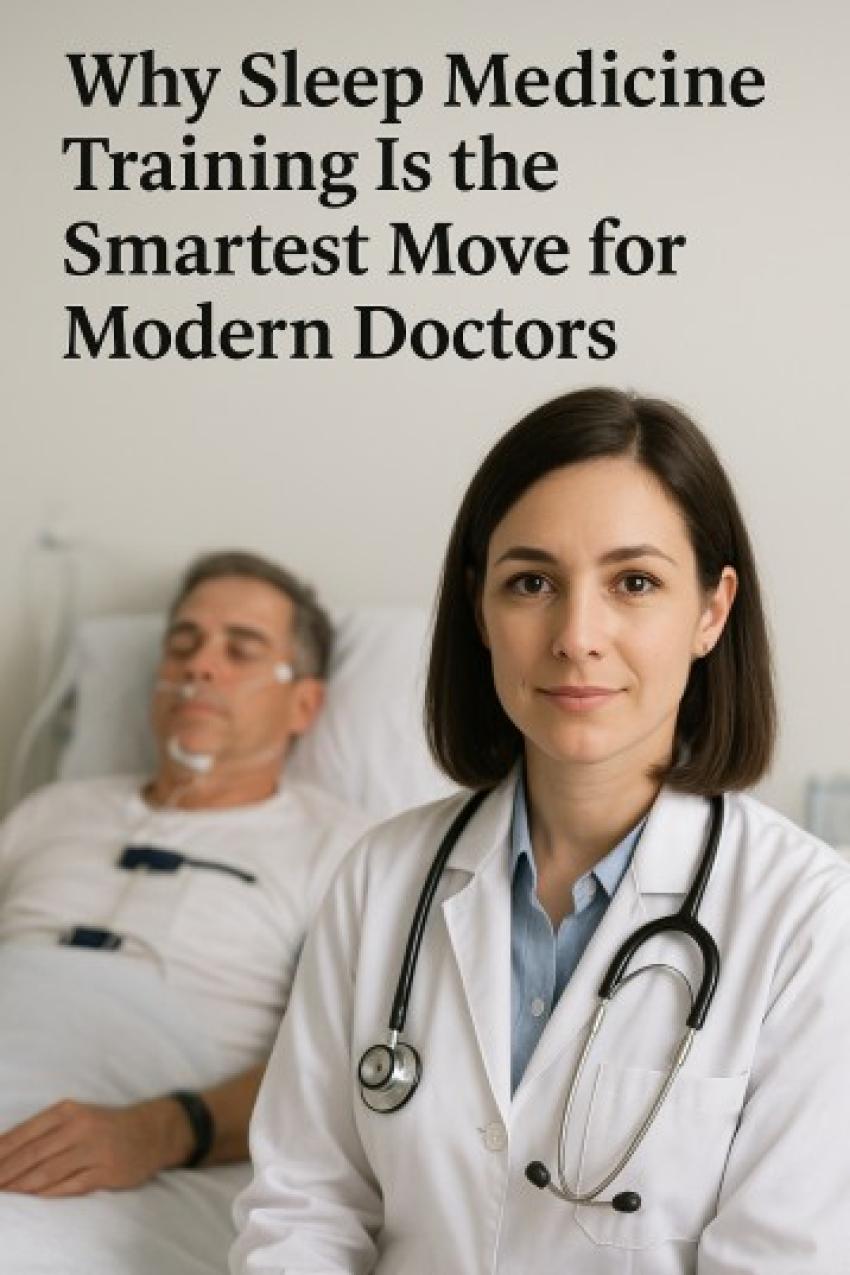 Why Sleep Medicine Training Is the Smartest Move for Modern Doctors