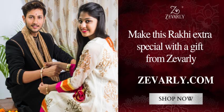 Rakhi 2025: Celebrate the Sibling Bond with Jewelry Gifts from Zevarly.com