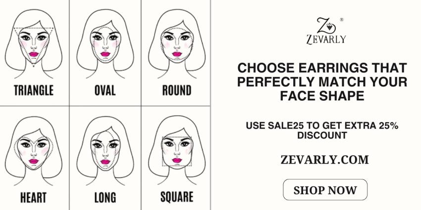 How to Choose Earrings That Perfectly Match Your Face Shape