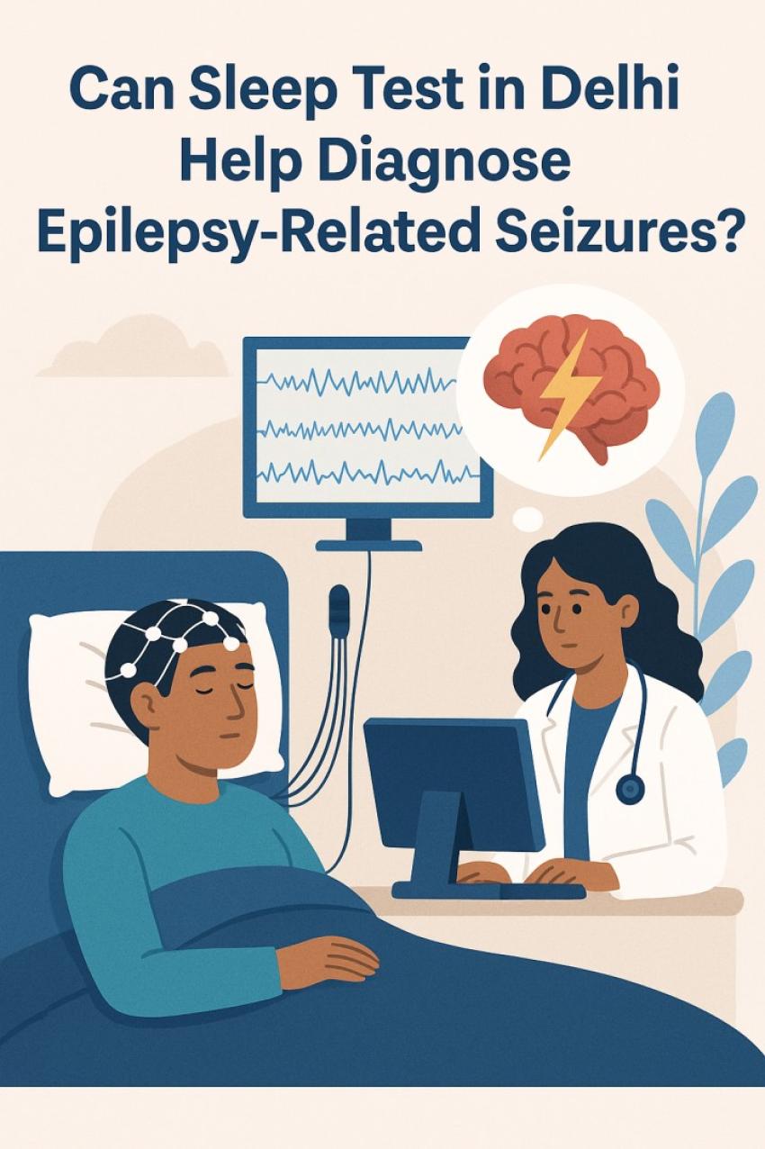 Can Sleep Test in Delhi Help Diagnose Epilepsy-Related Seizures?