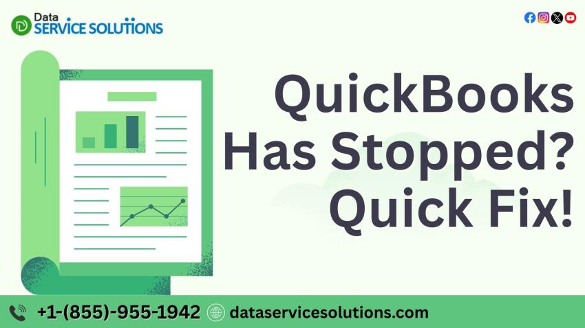 The Truth Behind QuickBooks Has Stopped Working and How to Fix It Fast