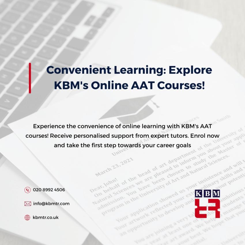 Online Accounting Courses with AAT Accounting for Career Growth